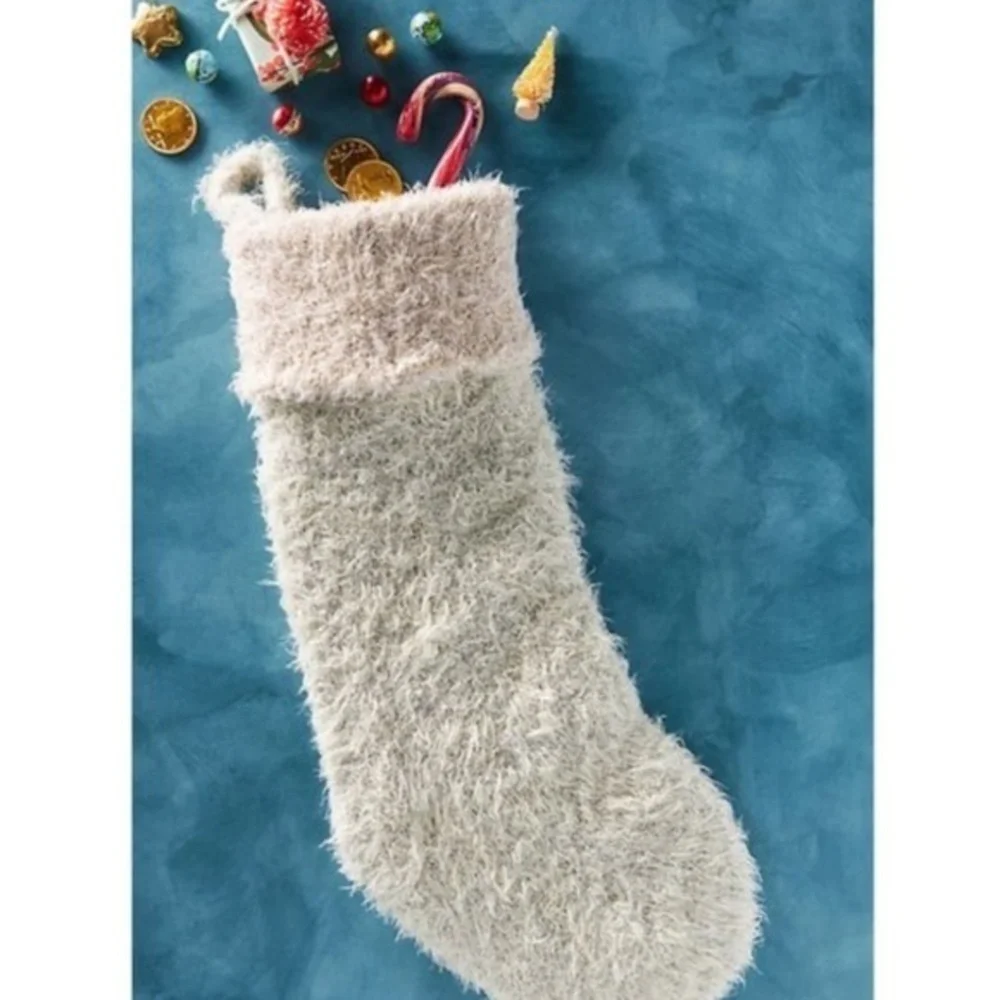 Anthropologie Vienne Stocking Ivory